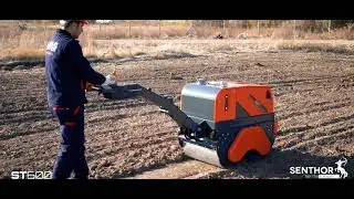 SENTHOR - ST 600 // Walk Behind Drum Roller
