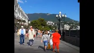 Крым. Прогулка по набережной Ялты