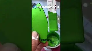 Китайцы правда такие мастера в подборе краски или это постановочное видео? 