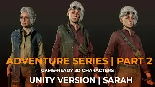 ADVENTURE SERIES | SARAH | UNITY demo | Game-ready 3D characters