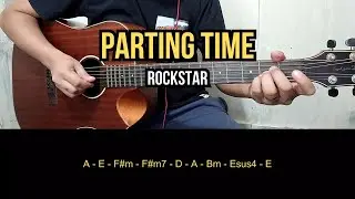 Parting Time - Rockstar | Guitar Tutorial