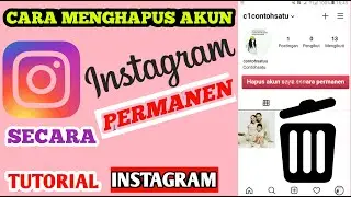 cara menghapus akun instagram secara permanen