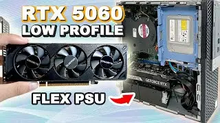 Dell Optiplex SFF Office PC to Gaming PC - RTX 5060 Low Profile & Flex PSU