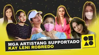 KILALANIN: MGA ARTISTANG SUPPORTADO ang KULAY PINK o si VP LENI TATAKBO BILANG PAGKA-PANGULO sa 2022