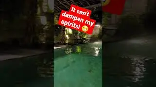 Heavy Rain in Bali Doesn't Spoil My Laptop Lifestyle 😁😎