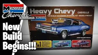 Building My Friend’s Chevelle in Scale! Heavy Chevy Model Build Kickoff (Episode 1)