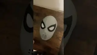 Spider-Man face shell 3-D print