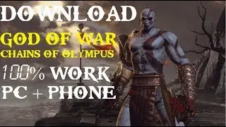 Download and Play God of war Chains of Olympus on PC + Android Phone with a PPSSPP Emulator