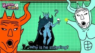 The STANDING NYANDAM (Aku) - The Battle Cats