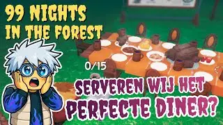🍽️🍗 Trying to Serve the PERFECT Thanksgiving Dinner in Roblox 99 Nights in the Forest?!? (Part 17)