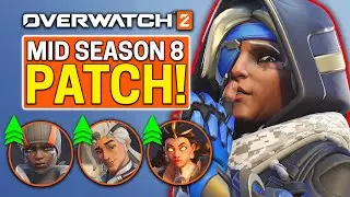 Anti-Heal NERFED - Overwatch 2 Mid Season 8 Patch