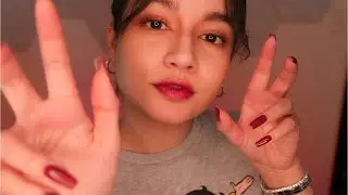 ASMR Negative Energy Pulling in 12 Mins (TkTk, Breathy, Finger Fluttering)