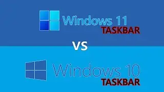 Windows 11 vs 10 - Preview Experience - Taskbar