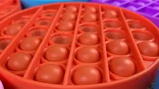 Fidget Toys Pop it Bubble Sensory AMSR Review 2021