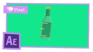 Анимация с псевдо-3D поворотом в Adobe After Effects