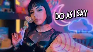 ASMR Do As I Say (eyes closed half way through) 😌