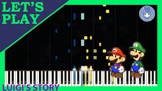 Luigi's Story from Paper Mario: The Thousand Year Door [Piano Tutorial]