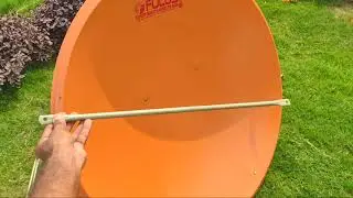 How to fitting 4fit dish|dish ko fit krne Ka tarika| fitting dish antenna New dish lagane ka tarika