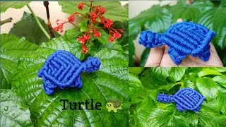 DIY Macrame Turtle 🐢| Let's Try Easy & Beautiful Macrame Turtle|