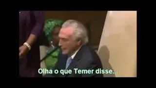 Olha o que temer disse 