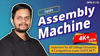 1.10 |  Assembly statement format | Assembly to machine language translation program |