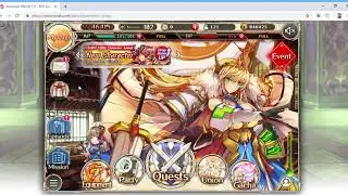 Kamihime PROJECT R - 21 Pull Gacha (Quick SSR Guaranteed Attempts)