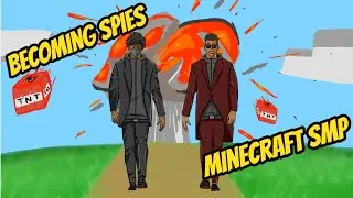 Becoming SPIES in the MINECRAFT SMP WAR