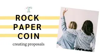 Proposals in Rock Paper Coin | Wedding Business CRM