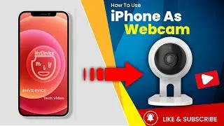 how to use your iphone as a webcam | turn your iphone into a webcam