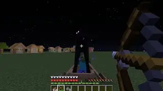What happens when you shoot an enderman while it's in a boat?