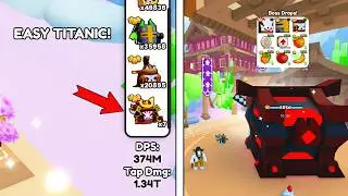 How to get NEW EASY TITANIC AND GARGANTUAN *FAST* | Pet Simulator 99