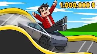 CYBERTRUCK JUMPING FOR $1,000,000! | ROBLOX