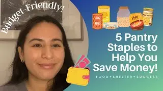 Pantry Staples to Help You Save Money! [CC]