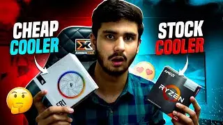 Which COOLER is BETTER for your GAMING PC? CHEAP VS STOCK
