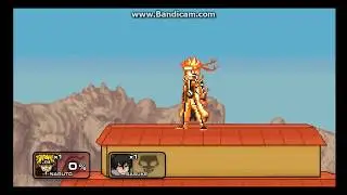 SSF2 mod Naruto vs Sasuke