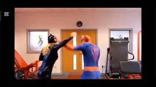 Catwoman vs Spider-man real life part 1