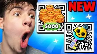 FREE NEW QR CODE! 10+ WORKING QR CODES IN BRAWL STARS!