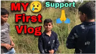 My First Vlog || First vlog video