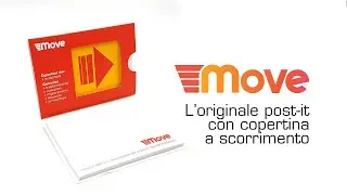 Move post-it con copertina scorrevole