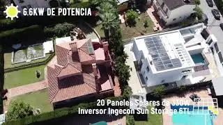 Instalación Fotovoltaica de Autoconsumo redidencial en Marbella - 6.6kW de Potencaia