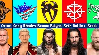 Popular Logo Of WWE Superstars