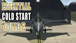 Real F-16 Avionics COLD STARTS Viper || Falcon BMS