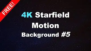 ✅ MOTION 4k Space STARFIELD Background BG Green Screen BACKDROP Video 2160p FREE No Copyright 2020