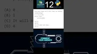 Python Certificate Quiz Questions 10 #python #quiz
