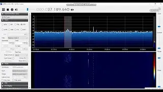 Receiving signal of OTH radar