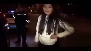 Драка между гибдд пьяной бабой  Жесть  Авто приколы