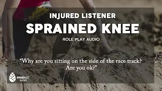 [f4a] Sprained Knee During Mud Run [injured listener] [listener request]