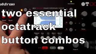 Octatrack: Basics #1 - Important Button Combos