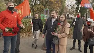 В Воронеже в День рождения ВЛКСМ  вручили комсомольские билеты