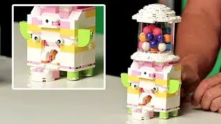 Build Your Own LEGO Gum Ball Machine | Brick X Brick